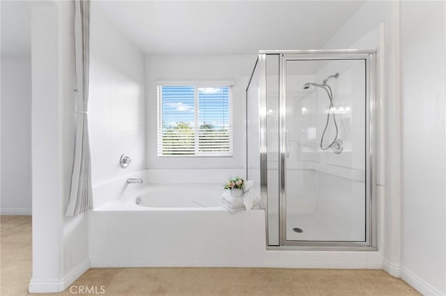 15216 Masline St, Baldwin Park, CA 91706 - full bath featuring a shower stall and a garden tub