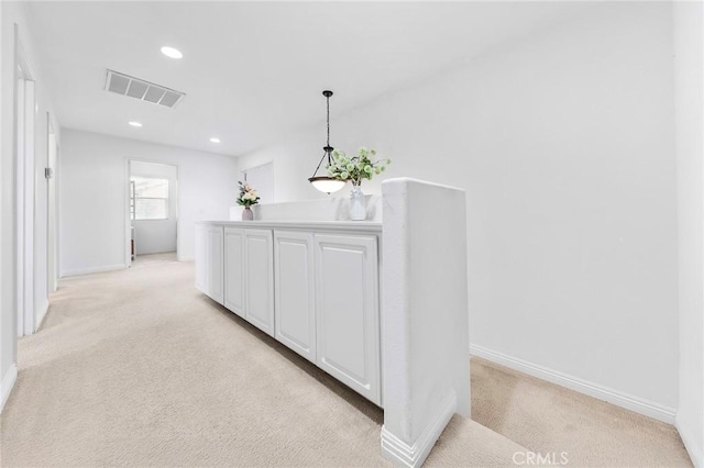 15216 Masline St, Baldwin Park, CA 91706 - corridor featuring light carpet and recessed lighting
