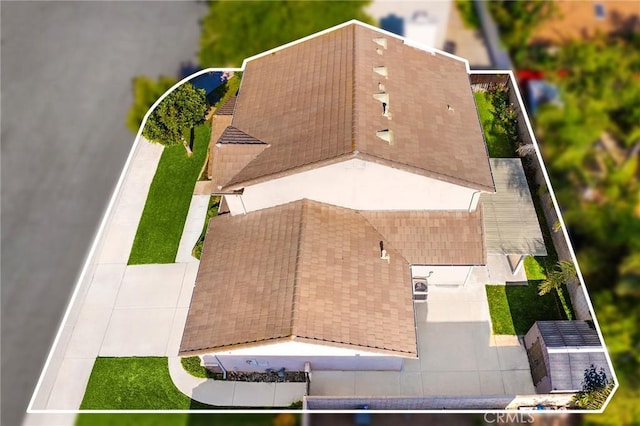 15216 Masline St, Baldwin Park, CA 91706 - aerial view of property and surrounding area with property parcel outlined