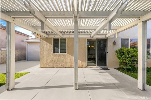 15216 Masline St, Baldwin Park, CA 91706 - view of patio / terrace featuring a pergola
