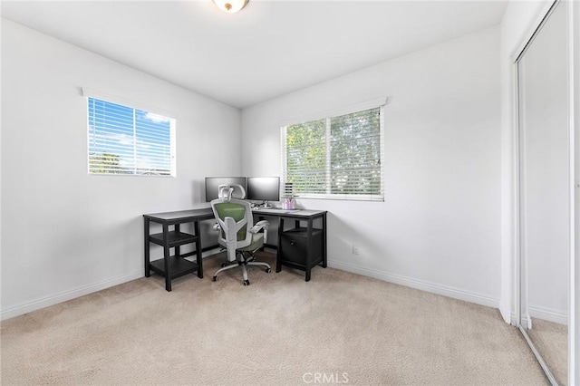 15216 Masline St, Baldwin Park, CA 91706 - carpeted office space featuring baseboards