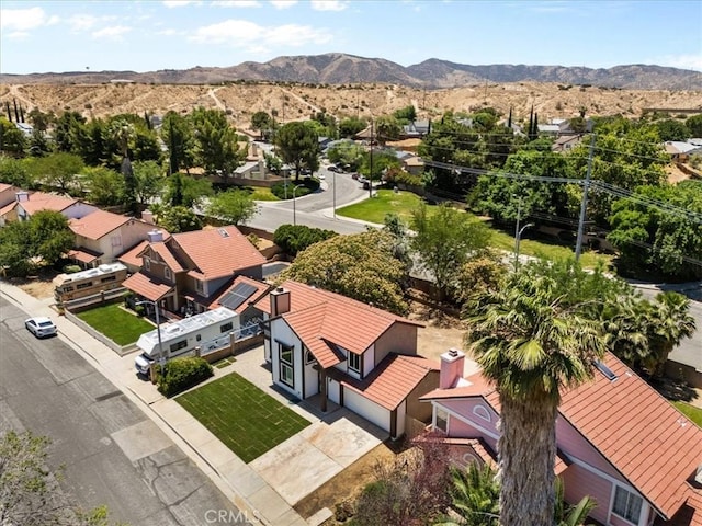 37727 Dixie Dr, Palmdale, CA 93550 - aerial perspective of suburban area featuring a mountainous background