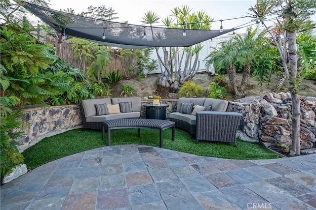 25891 Pinewood Ln, Laguna Hills, CA 92653 - view of patio featuring outdoor lounge area
