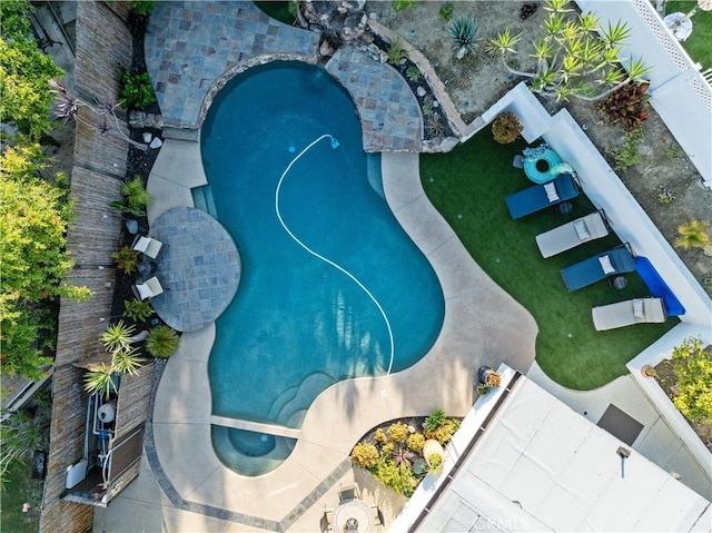 25891 Pinewood Ln, Laguna Hills, CA 92653 - drone / aerial view