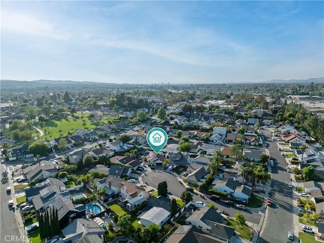 25891 Pinewood Ln, Laguna Hills, CA 92653 - aerial overview of property's location with nearby suburban area