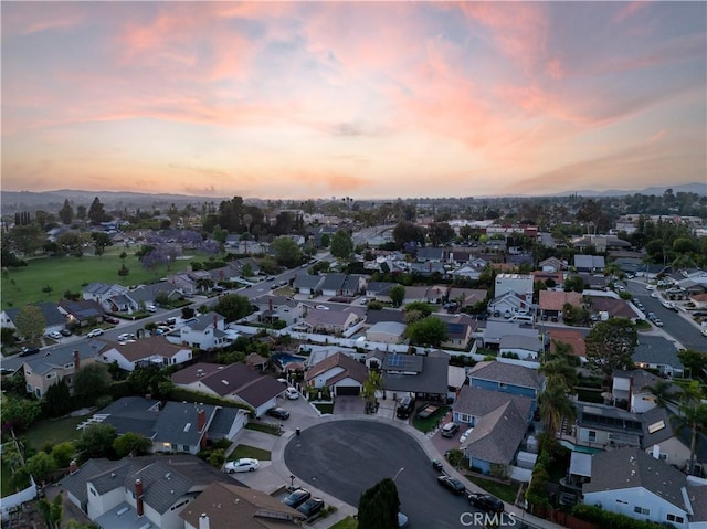 25891 Pinewood Ln, Laguna Hills, CA 92653 - aerial view at dusk of a residential view