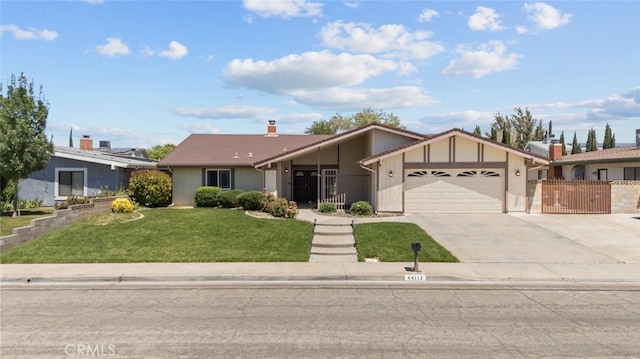 44112 Precise St, Lancaster, CA 93536 - view of front of house with a garage and driveway