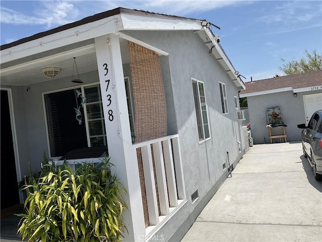 3738A Ahern Dr, Baldwin Park, CA 91706 - view of home's exterior featuring stucco siding