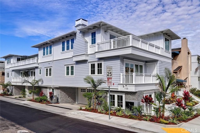 1100 Cypress Ave, Hermosa Beach, CA 90254 - view of building exterior with an attached garage