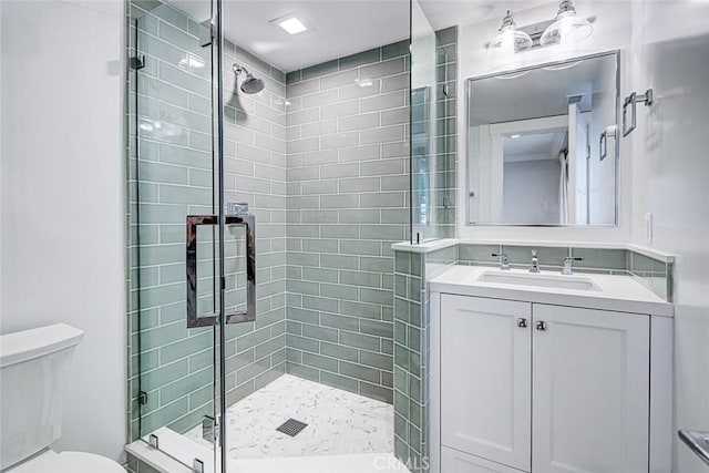 1100 Cypress Ave, Hermosa Beach, CA 90254 - bathroom featuring a stall shower and vanity