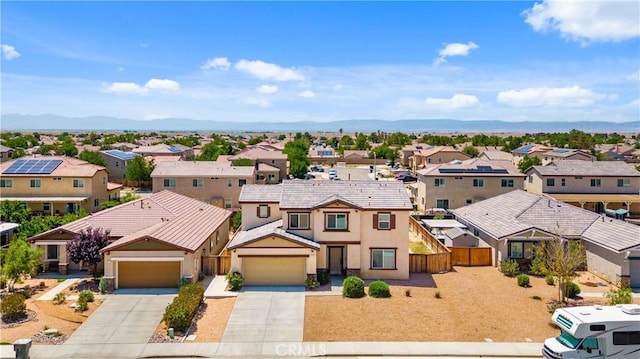 3660 Half Dome Ave, Rosamond, CA 93560 - aerial perspective of suburban area with mountains