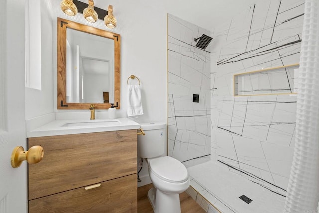 508 Village View Pl, Fallbrook, CA 92028 - full bath featuring a tile shower and vanity