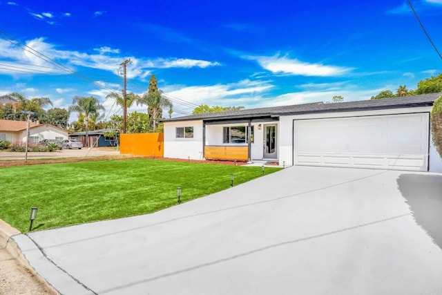 508 Village View Pl, Fallbrook, CA 92028 - single story home with concrete driveway, a garage, and stucco siding
