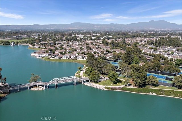 645 Springbrook, Irvine, CA 92614 - aerial perspective of suburban area with a water and mountain view