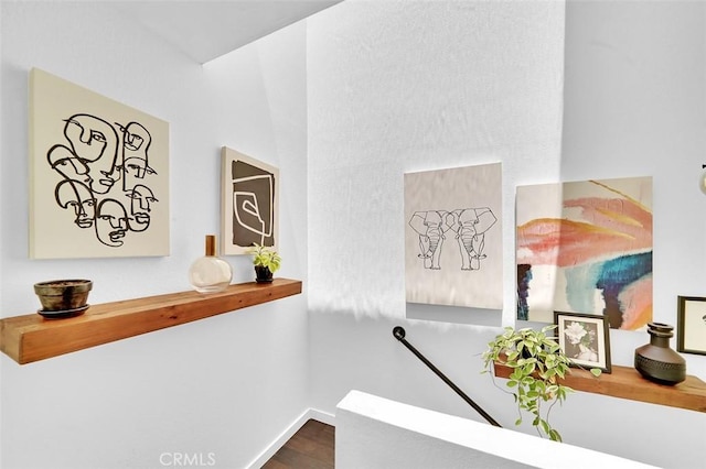 645 Springbrook, Irvine, CA 92614 - detailed view of wood finished floors and baseboards
