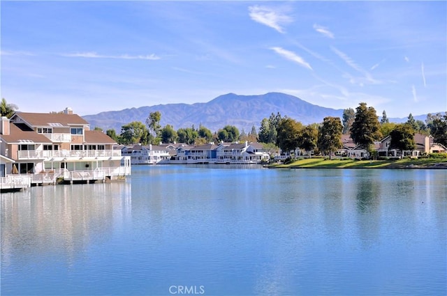 645 Springbrook, Irvine, CA 92614 - water view featuring a mountainous background and nearby suburban area
