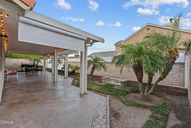 1306 Bluejay St, Fillmore, CA 93015 - fenced backyard with a patio area