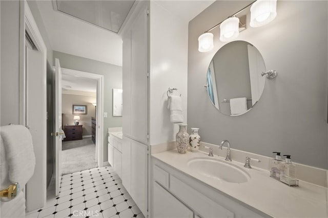 2082 Kaia Ln, Sierra Madre, CA 91024 - bathroom with vanity and connected bathroom