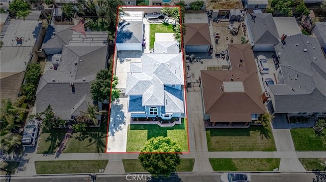 2275 Ximeno Ave, Long Beach, CA 90815 - aerial view of residential area with property boundaries highlighted