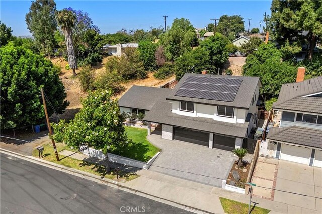 1141 N Palm St, La Habra, CA 90631 - aerial view of property and surrounding area