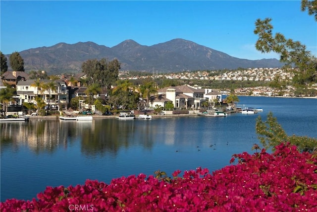 7 Luzern, Mission Viejo, CA 92692 - water view featuring a mountain backdrop and nearby suburban area