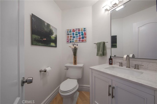 7 Luzern, Mission Viejo, CA 92692 - half bath with vanity and wood finished floors