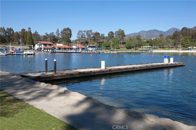 7 Luzern, Mission Viejo, CA 92692 - dock with a water and mountain view