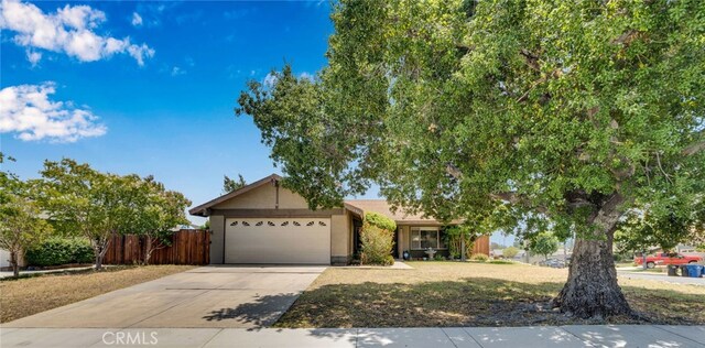 1926 E 7th St, Ontario, CA 91764 - view of front of home with a garage, driveway, and stucco siding