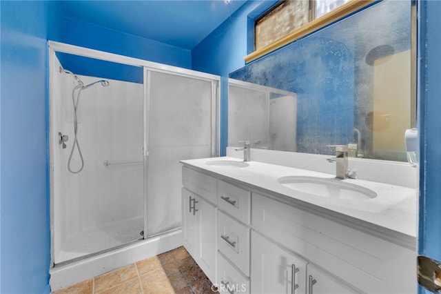 1926 E 7th St, Ontario, CA 91764 - full bath featuring a shower stall and double vanity