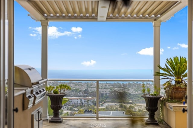 2 Cresta Del Sol, San Clemente, CA 92673 - balcony with grilling area and a water view
