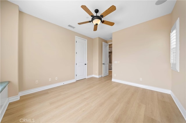 2 Cresta Del Sol, San Clemente, CA 92673 - empty room featuring light wood finished floors and a ceiling fan