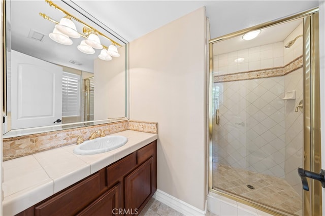 2 Cresta Del Sol, San Clemente, CA 92673 - bathroom with vanity and a shower stall