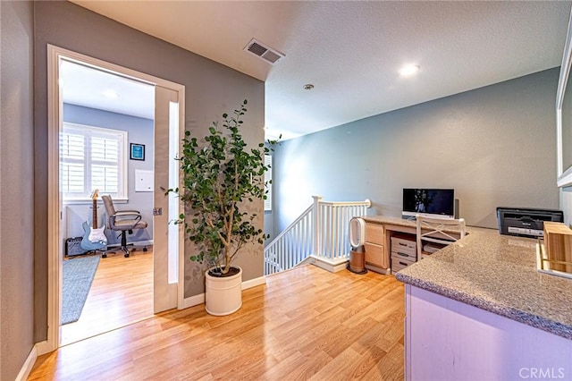 25748 Perlman Pl Unit B, Stevenson Ranch, CA 91381 - office space with light wood-style floors and baseboards