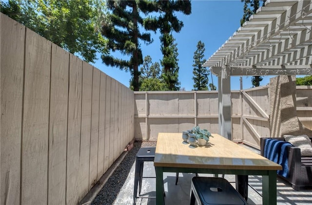 315 Spencer Ave, Upland, CA 91786 - fenced backyard featuring a pergola and outdoor dining area