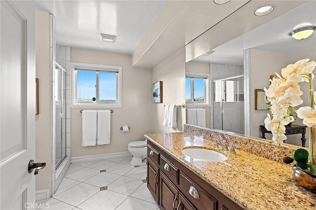 870 Avenida Acapulco, San Clemente, CA 92672 - full bathroom featuring vanity and a shower stall