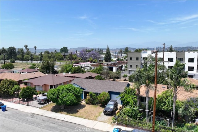 1323 W 6th St, Pomona, CA 91766 - aerial view of residential area featuring mountains