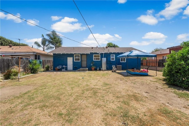 1323 W 6th St, Pomona, CA 91766 - back of house featuring a fenced backyard