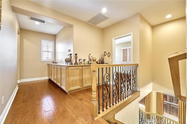 524 S Petunia St, La Habra, CA 90631 - bar with wood finished floors and recessed lighting