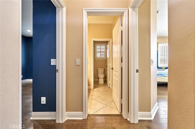 524 S Petunia St, La Habra, CA 90631 - hall with baseboards