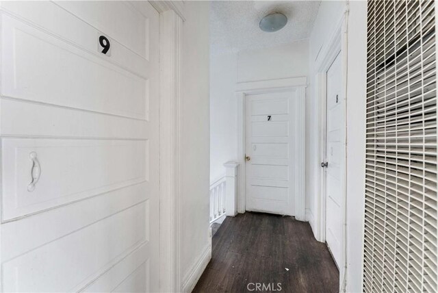 2005 Magnolia Ave, Los Angeles, CA 90007 - hall featuring a heating unit and dark wood-style flooring