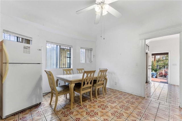 2005 Magnolia Ave, Los Angeles, CA 90007 - dining area featuring ceiling fan
