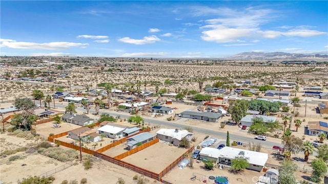 74417 Maricopa Dr Unit 29, Palms, CA 92277 - aerial perspective of suburban area with a mountainous background and a desert landscape