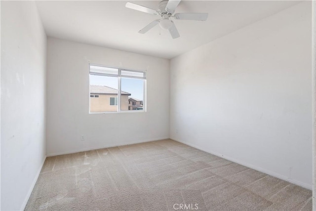 3720 Mount Whitney Ave, Rosamond, CA 93560 - unfurnished room with carpet flooring and a ceiling fan