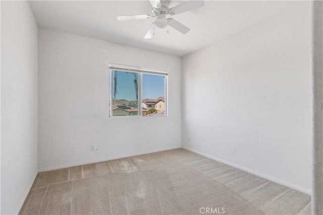 3720 Mount Whitney Ave, Rosamond, CA 93560 - carpeted spare room with ceiling fan and baseboards
