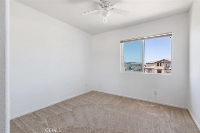 3720 Mount Whitney Ave, Rosamond, CA 93560 - empty room featuring carpet flooring and ceiling fan