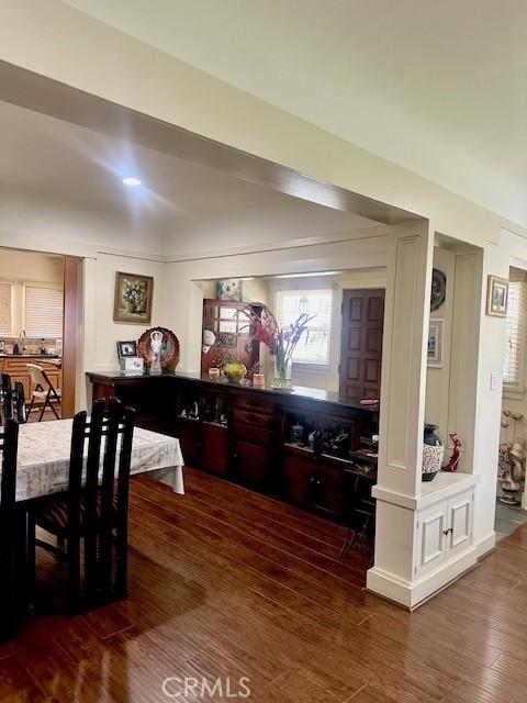 13621 Erwin St, Van Nuys, CA 91401 - kitchen featuring wood finished floors