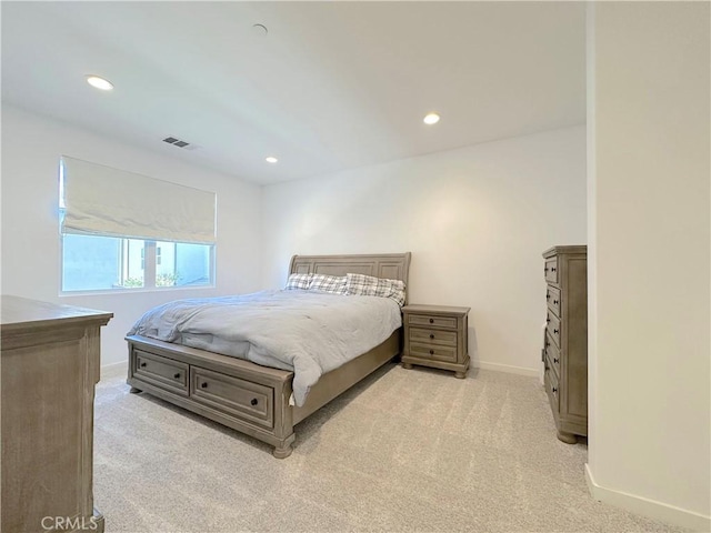 4173 Horvath St Unit 104, Corona, CA 92883 - bedroom featuring light colored carpet and recessed lighting