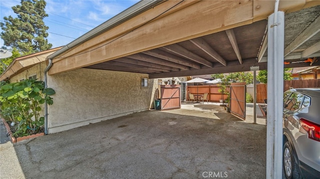 3856 Baldwin Park Blvd Unit B, Baldwin Park, CA 91706 - view of patio / terrace with an attached carport