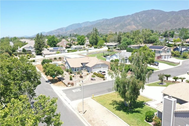 8247 Jennet St, Rancho Cucamonga, CA 91701 - aerial view of residential area with a mountainous background