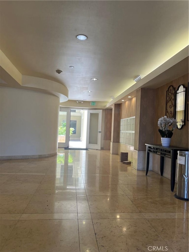 1417 S Westgate Ave Unit 201, Los Angeles, CA 90025 - lobby with recessed lighting